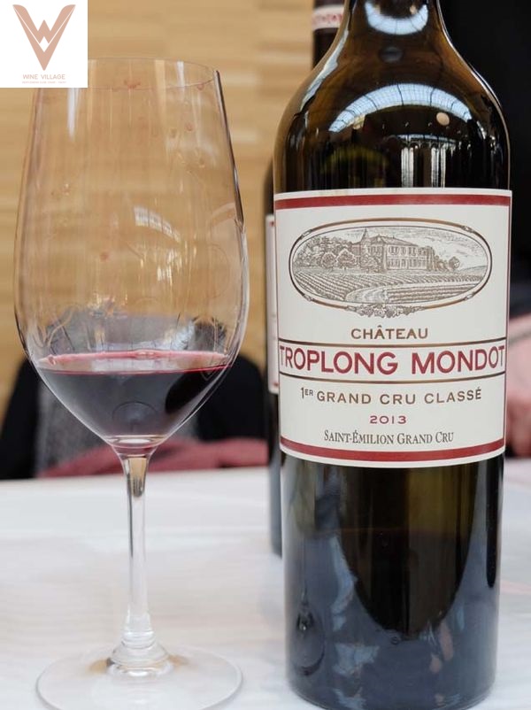 Rượu Vang Pháp Chateau Troplong Mondot  2013 tại sài gòn